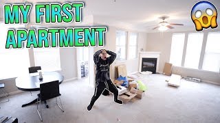 MOVING INTO MY FIRST APARTMENT!!