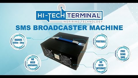 SMS Broadcaster Machine | SMS Auto Blaster | Bulk SMS Blast