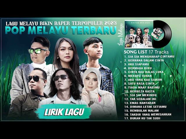 Lagu Pop Melayu Terbaru 2023 (Lirik) Lagu Melayu Terpopuler 2023 Bikin Baper - Gustrian Geno & Arief class=