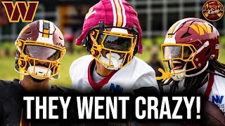 Jayden & Chig TAKEOVER! 🚨AWFUL INJURY UPDATES! Commanders Rookie BALLS OUT! FINAL WSH TC Practice