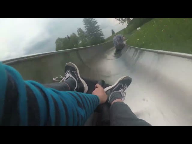 Alpine Coaster (Rodelbahn) Tegelberg CRASH class=