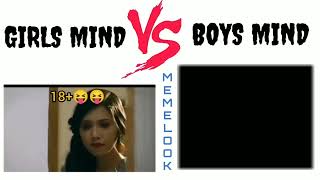 Girls Mind Vs Boys Mind | Memes Video😱 😳😂 | #viral #memes #funny #girlsvsboys