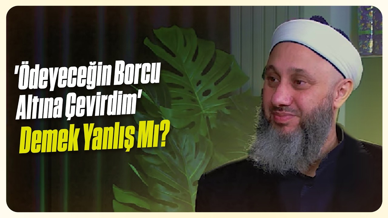 'Ödeyeceğin Borcu Altına Çevirdim' Demek Yanlış Mı? | Fatih Kalender Hoca