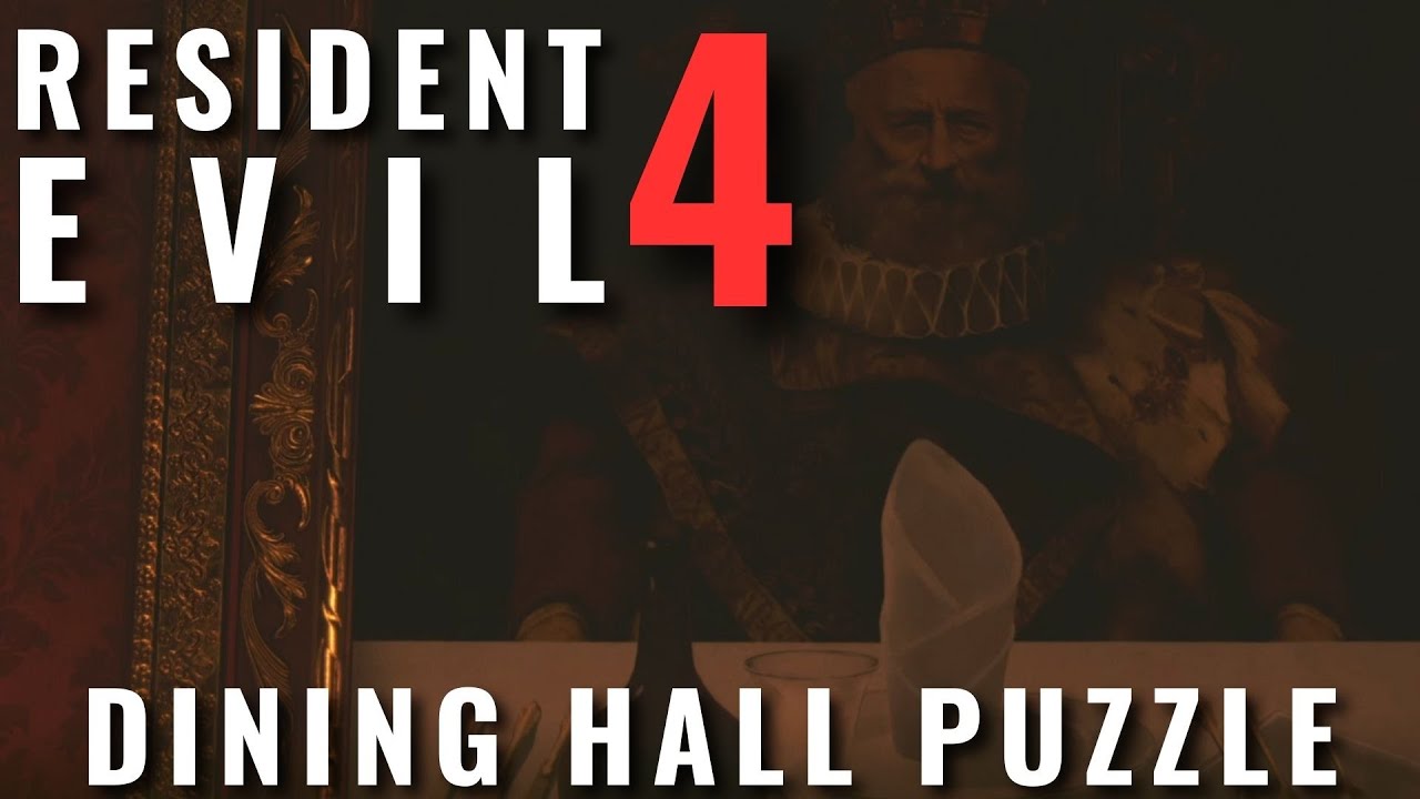 How to Solve the Castle's Dining Hall Puzzle in Resident Evil 4