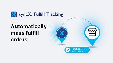 syncX: Fulfill Tracking | Auto‑Fulfill & Sync Tracking for Shopify