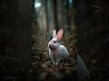 Flutter! 🐰 #AIArt #FantasyWorld #PetRabbit #Butterfly #Bunny #wildlife #YTShorts #viral #Cuteanimals