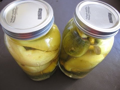 Pickled Summer Squash Recipe