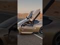 Sand Beige BMW Flying Across the Desert at Dawn#new #shorts#car#viral#trending #viralvideos #tiktok
