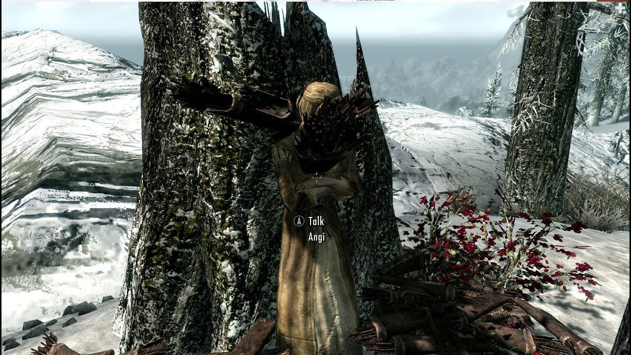 6 minutes of asking Angi for arrows / Skyrim Archery Lessons YouTube