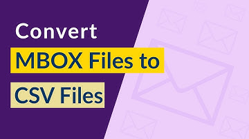 How to convert MBOX files to CSV format? || Backup from MBOX mailboxes to CSV.
