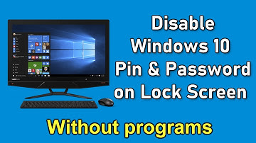✅How to disable PIN and Password login and lock screen Windows 10☝️Without programs