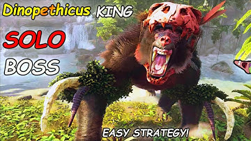 (GE-UPDATE) Lost Island BOSS GEVECHT | EENVOUDIG Solo | ALPHA Dinopithecus KING