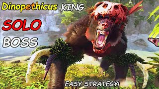 (UPDATED) Lost Island BOSS FIGHT | EASY Solo | ALPHA Dinopithecus KING