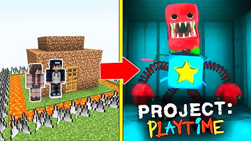 Boxy Boo Tấn Công Nhà Được Bảo Vệ Bởi bqThanh và Ốc Trong Minecraft