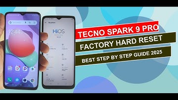 Tecno Spark 9 Pro (KH7) factory hard reset 2025 || How to Factory Hard Reset Tecno Spark 9 Pro 🔐📲