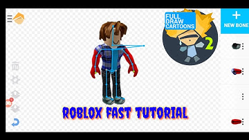 HOW to MAKE REALISTIC STICKMAN Easily 2# [ROBLOX Tutorial] Drawing Cartoons 2