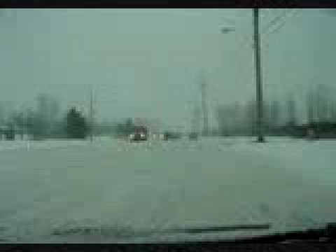 Winter Blizzard Flint, Michigan 12/12/2000