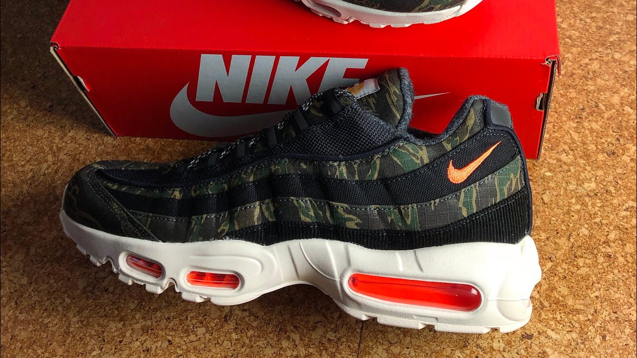 NIKE X CARHARTT AIRMAX 95 (UNBOXING) - YouTube