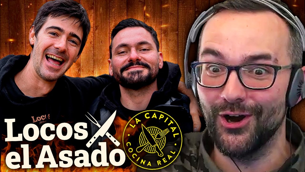 ¡MI SUEÑO! 🥩 ASADO ARGENTINO con ÓSCAR y LOCOS X EL ASADO 🇦🇷 Xokas