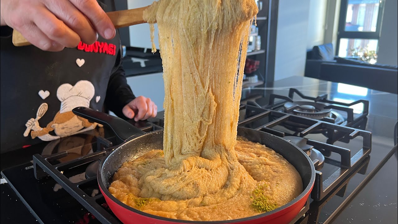 Künefe Tadında 5 Dakikada Peynirli İrmik Helvası📌Kaçırılmayacak Bir Tarif📌