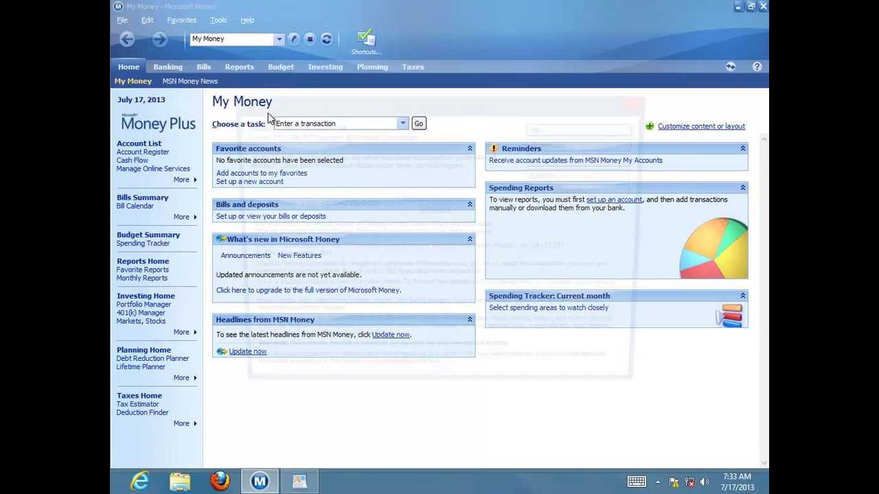 how to uninstall microsoft money plus deluxe trial v17 youtube