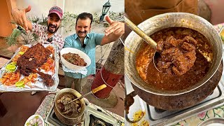 भुना गुर्दा कलेजी BY Himanshu ji | Outdoor Making of kidney liver recipe | Jaipur Food Tour