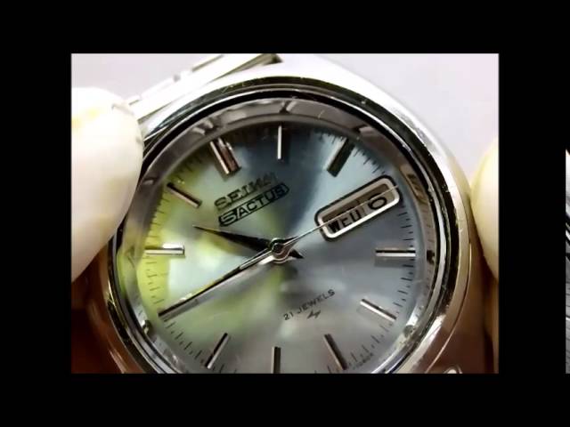 SEIKO 5 ACTUS 7019 7060 - YouTube