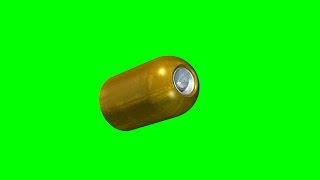 Matrix Bullet Fly Effect - Green Screen - Free Use