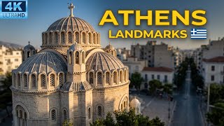 Athens Walking Tour 4K 🇬🇷 - Iconic Landmarks & City Streets