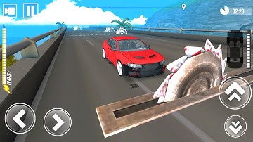 DEADLY RACE #11 Speed Sport Red Car 3d Gameplay Android IOS