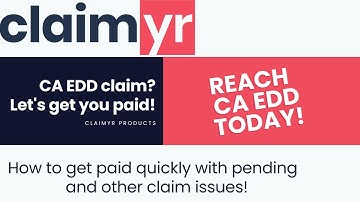 CA EDD Calling Tips & Tricks & how to solve pending and payment issues!