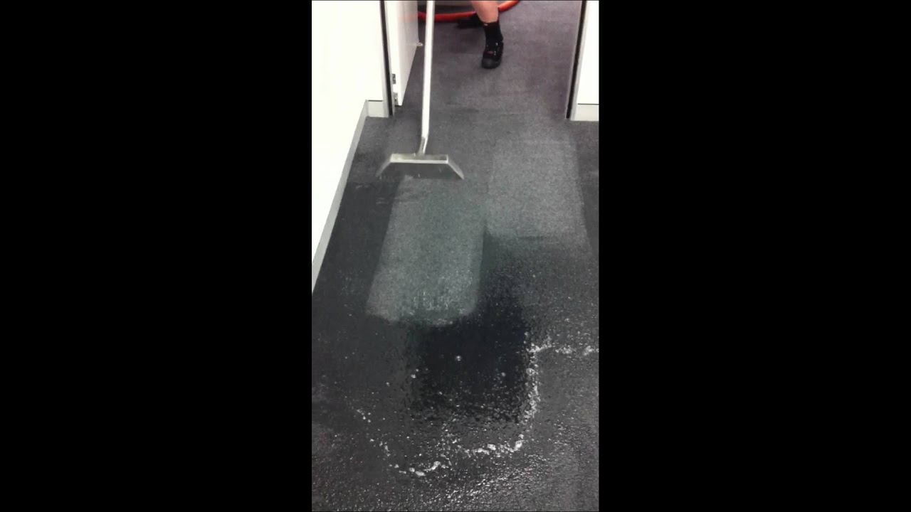 Action carpet cleaning flood water extraction