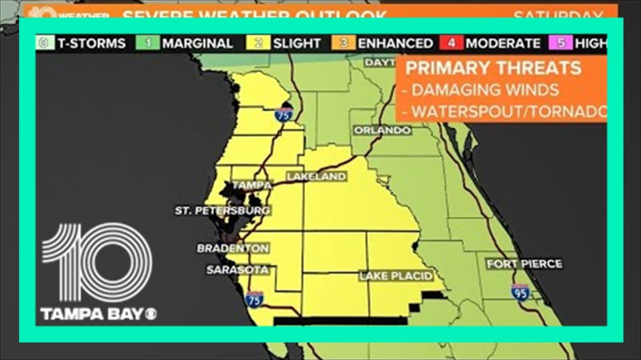 Severe thunderstorm watch issued for Citrus, Hernando, Pasco and Polk ...