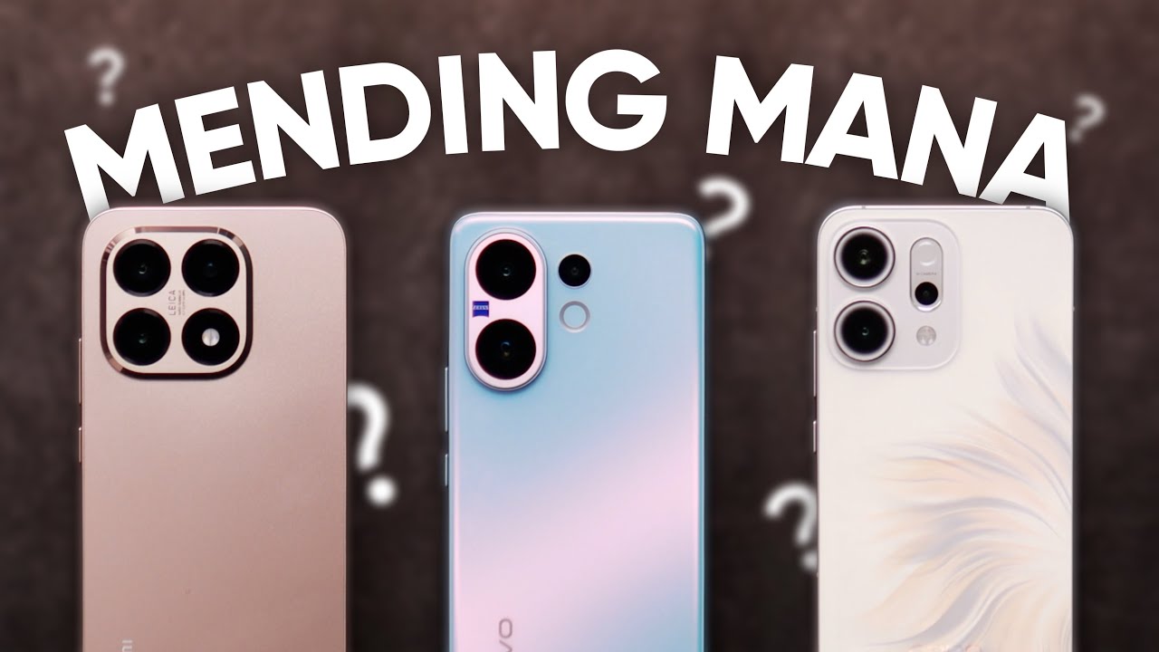 PERTARUNGAN SENGIT 🥵 !!! Xiaomi 15T vs vivo V60 vs OPPO Reno14 5G