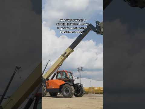 Couldn't wait to get outside? Been there. đź‘· #JLG #JLGLift #Shorts