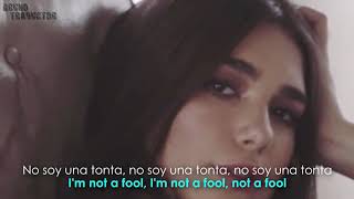 Dua Lipa - Be The One (Lyrics + Español) Video Official