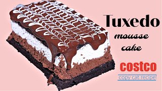 How to Make a Tuxedo Cake~ COSTCO ~ VEGAN