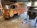 Vapor blasting rustys parts  vapor honing technologies  weekend warrior  vw bus restoration ct