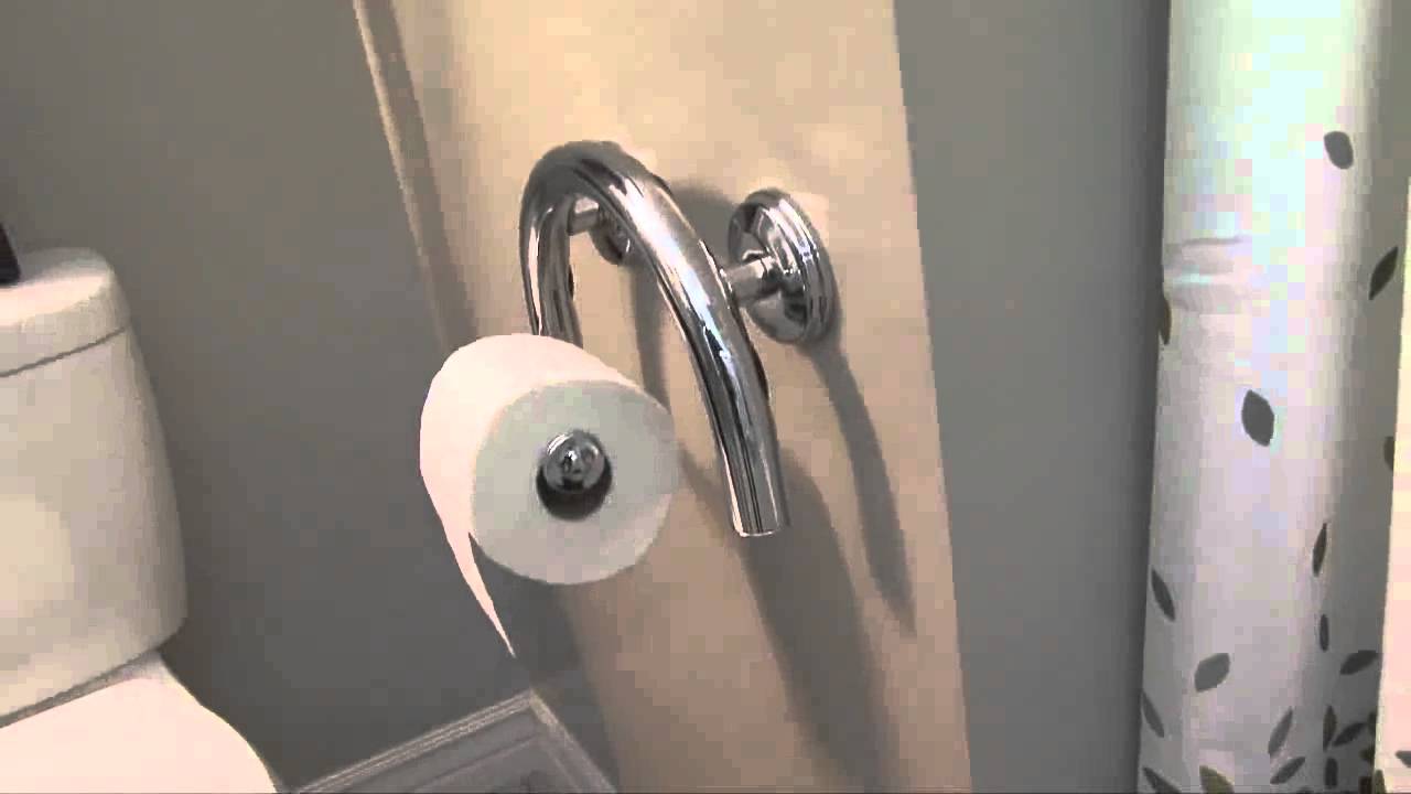 Toilet Paper Holder Plus Grab Bar You Toilet Paper Holder Plus Grab Bar