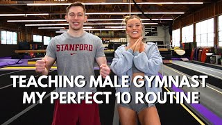 CAN A MALE GYMNAST LEARN MY PERFECT 10 FLOOR ROUTINE?