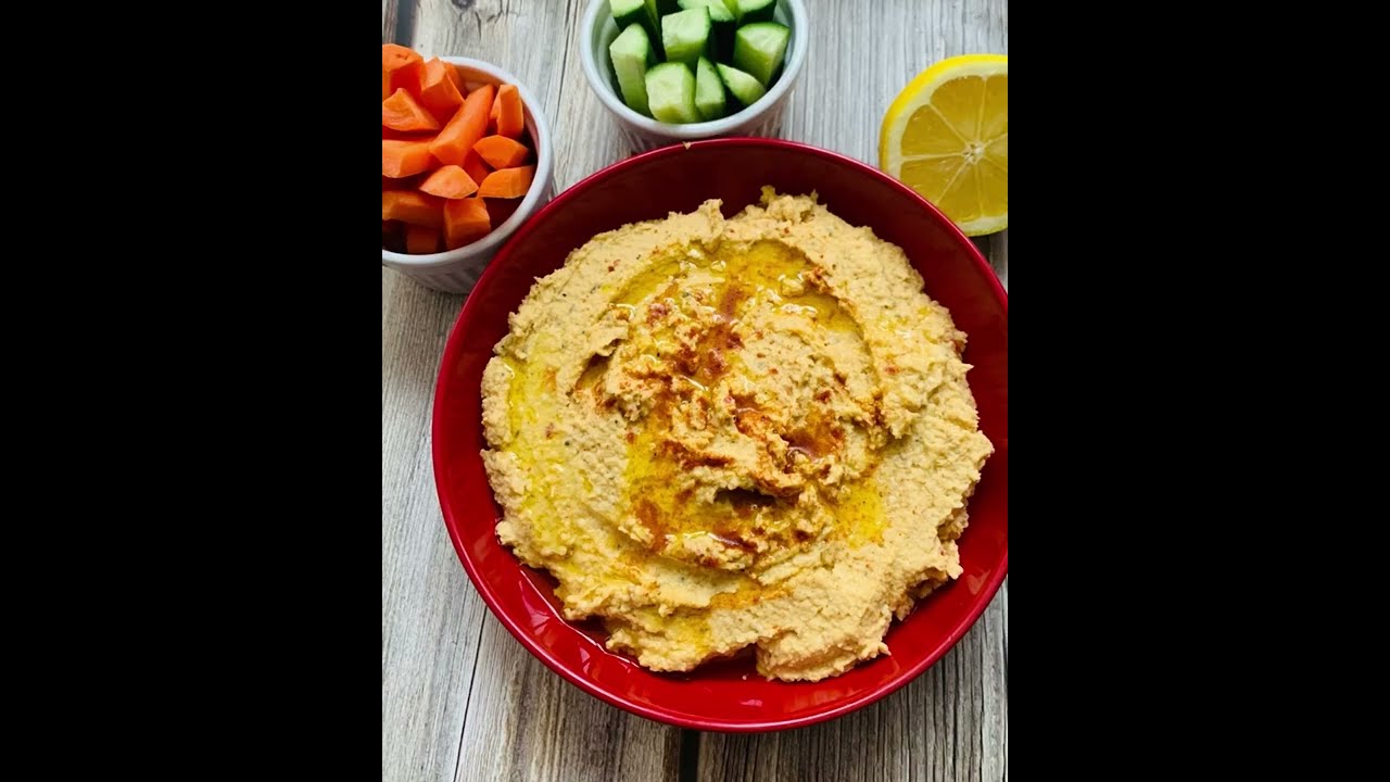 Easy Home made Hummus YouTube