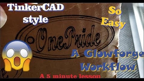 Glowforge and Tinkercad! A great place to start