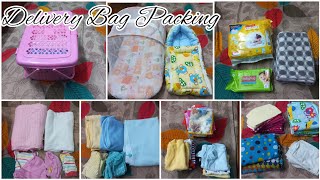 Delivery Bag/ Delivery Bag Packing/Hospital bag packing/ hospital bag