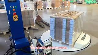 Automatic Pallet Wrapping Machine
