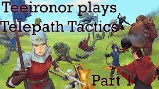 Telepath Tactics Playthrough Part 1 - The Tutorial Menace