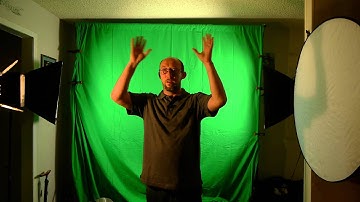 Green Screen, Camera & Lighting Basics - Part 1
