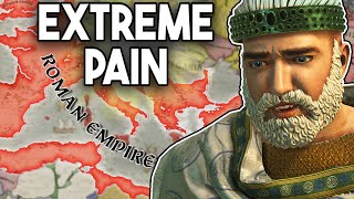 Reviving the ROMAN EMPIRE is PAINFUL in Crusader Kings 3