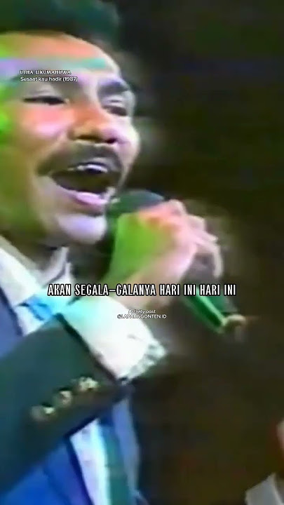 Utha Likumahuwa - Sesaat kau hadir (1987) #shorts