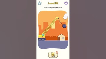 Destroy the house DOP5 level 50 #funnyshort #memes #satisfying #satisfyingvideo