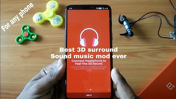 Real 3D surround sound music for any phone